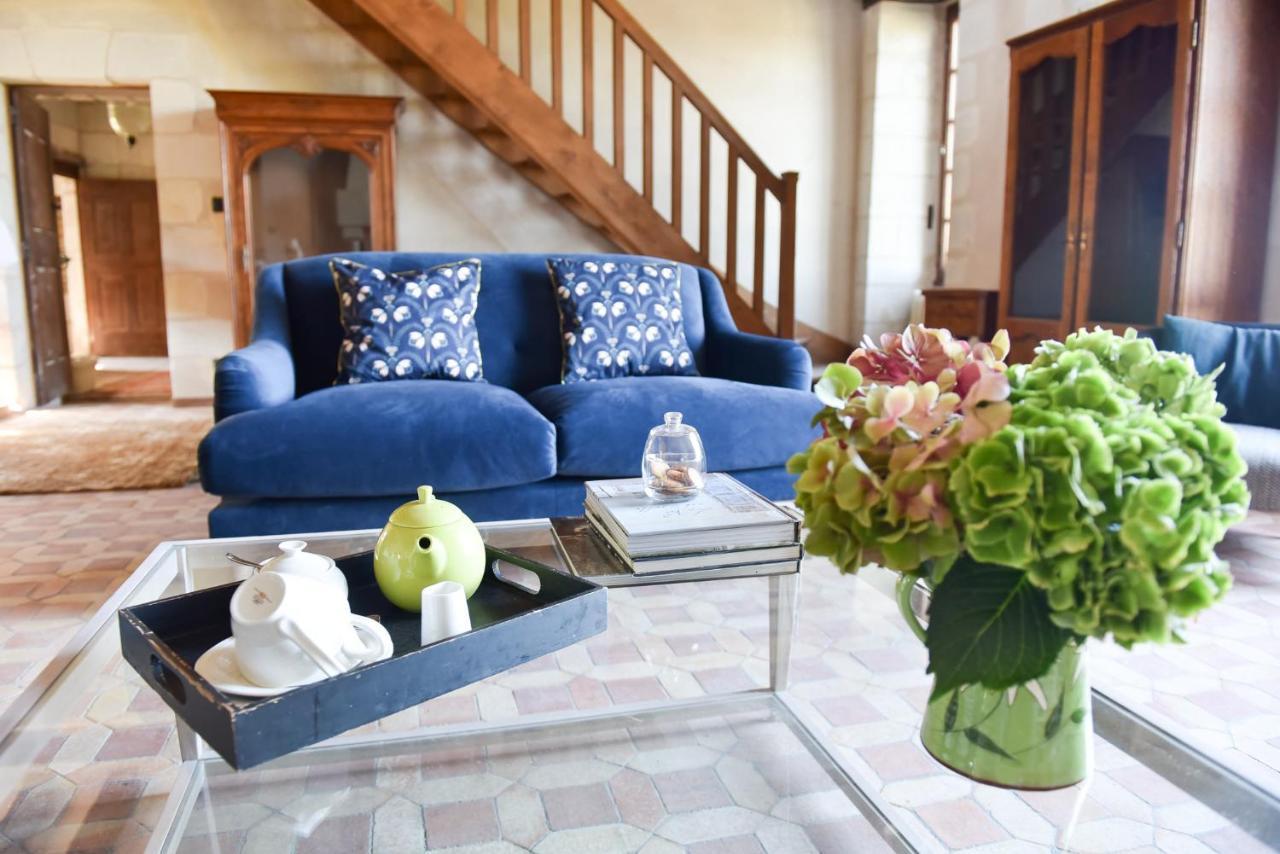 Bed and Breakfast Manoir De Jouralem Blaison Exterior foto